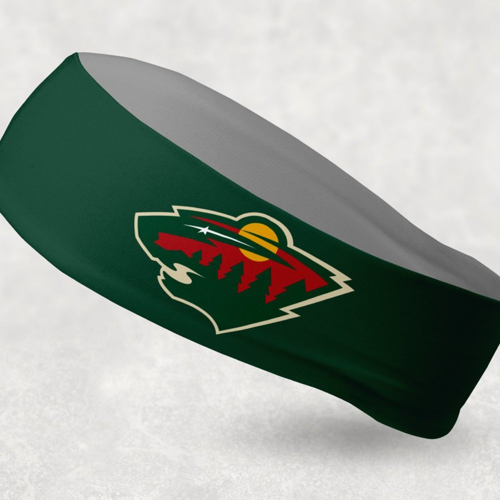 2 Pack - NEW - Reversible Minnesota Wild Headband